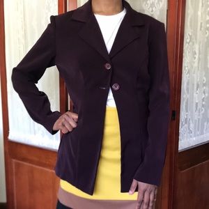 Plum Blazer